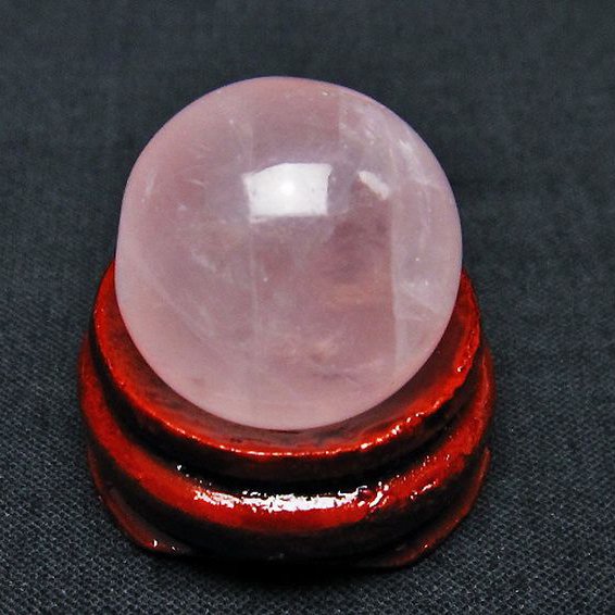 ローズクォーツ 丸玉 20mm [t451-9569]