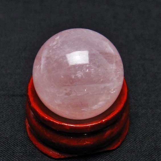 ローズクォーツ 丸玉 20mm [T451-9841]