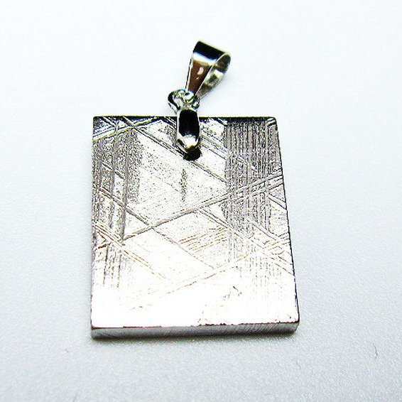 シルバーギベオン メテオライト ペンダント [T452-3522]