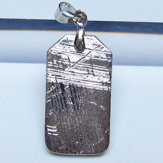 シルバーギベオン メテオライト ペンダント [t452-3758]