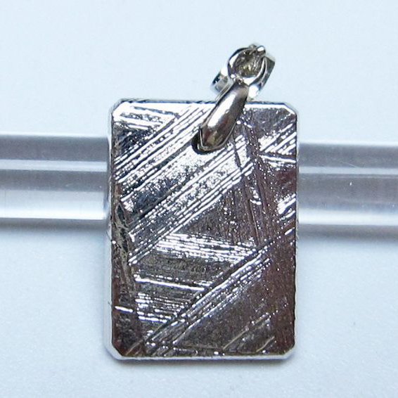 シルバーギベオン メテオライト ペンダント [t452-3763]