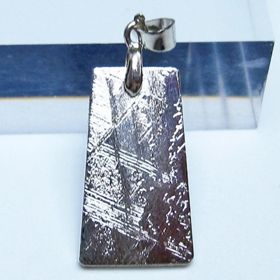 シルバーギベオン メテオライト ペンダント [t452-3787]