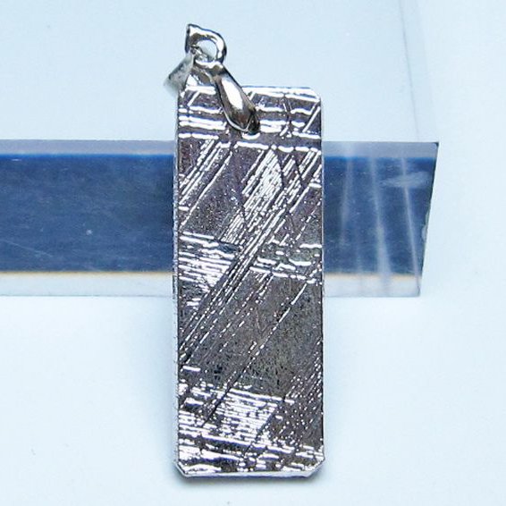 シルバーギベオン メテオライト ペンダント [t452-3790]