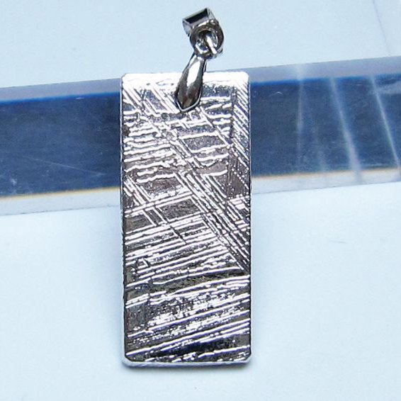 シルバーギベオン メテオライト ペンダント [t452-3793]