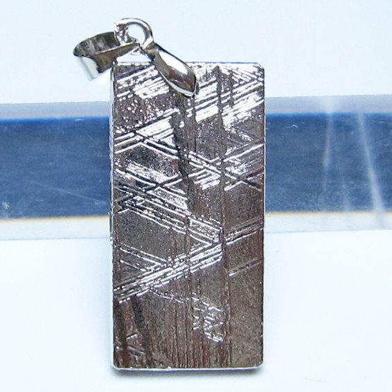 シルバーギベオン メテオライト ペンダント [t452-3795]