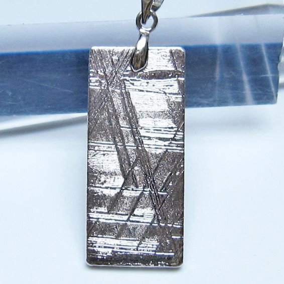 シルバーギベオン メテオライト ペンダント [t452-3814]