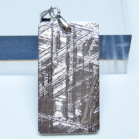 シルバーギベオン メテオライト ペンダント [t452-3832]