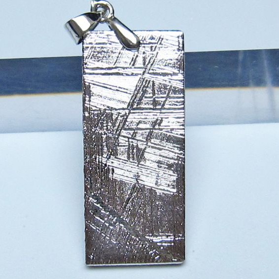 シルバーギベオン メテオライト ペンダント [t452-3834]