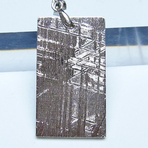 シルバーギベオン メテオライト ペンダント [t452-3851]