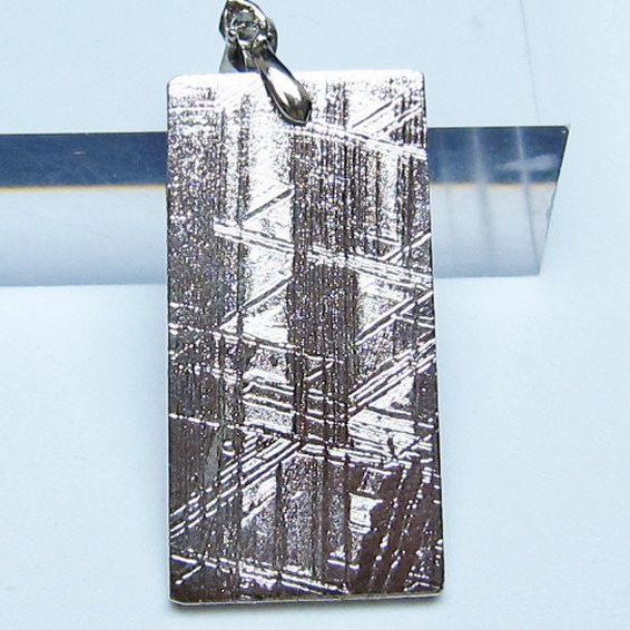 シルバーギベオン メテオライト ペンダント [t452-3852]