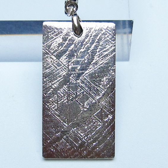 シルバーギベオン メテオライト ペンダント [t452-3854]