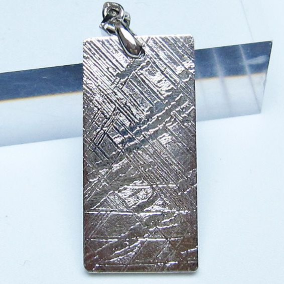 シルバーギベオン メテオライト ペンダント [t452-3856]