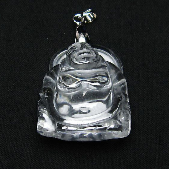 ヒマラヤ水晶 布袋様 ペンダント [T454-1583]