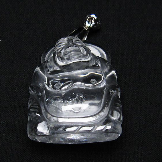 ヒマラヤ水晶 布袋様 ペンダント [T454-1624]