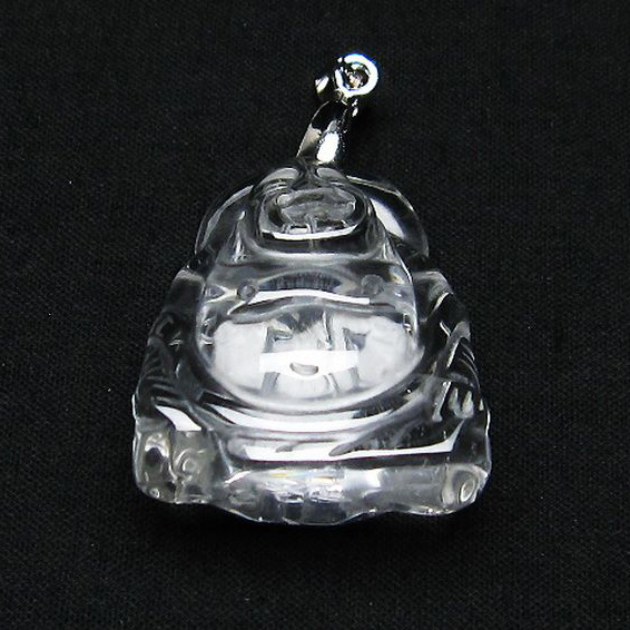 ヒマラヤ水晶 布袋様 ペンダント [T454-1625]