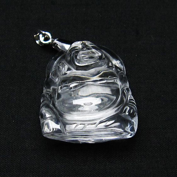 ヒマラヤ水晶 布袋様  ペンダント [T454-1700]