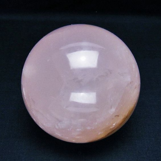 ローズクォーツ 丸玉 65mm [t456-14313]