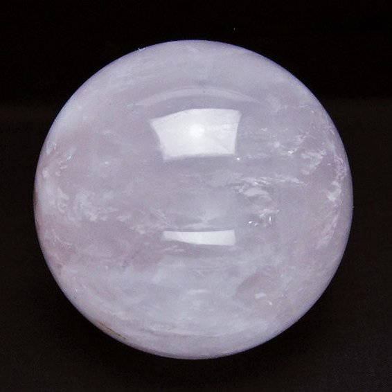 1Kg ローズクォーツ 丸玉 90mm [T456-14438]