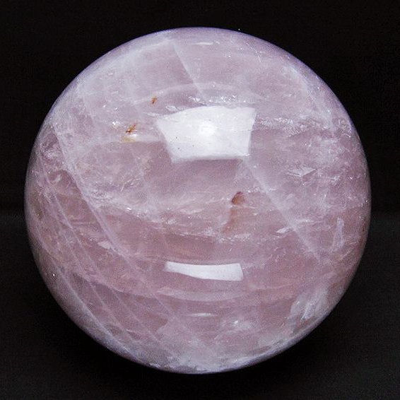 3.7Kg ローズクォーツ 丸玉 140mm [T456-14592]