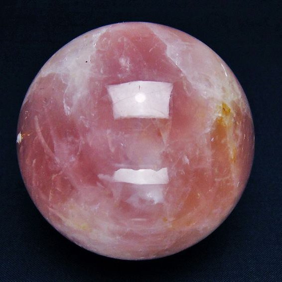 ローズクォーツ 丸玉 70mm [t456-14764]