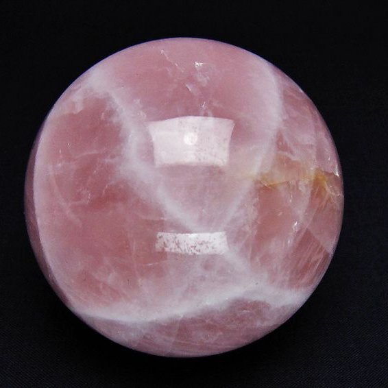 ローズクォーツ 丸玉 70mm [t456-14765]