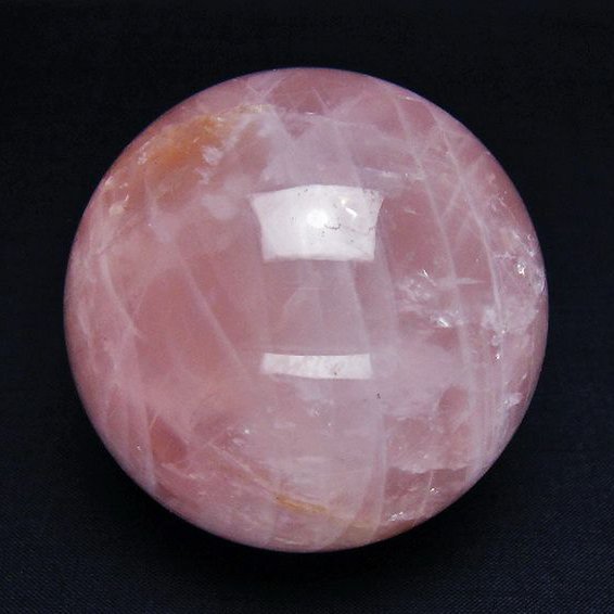 ローズクォーツ 丸玉 67mm [t456-14796]