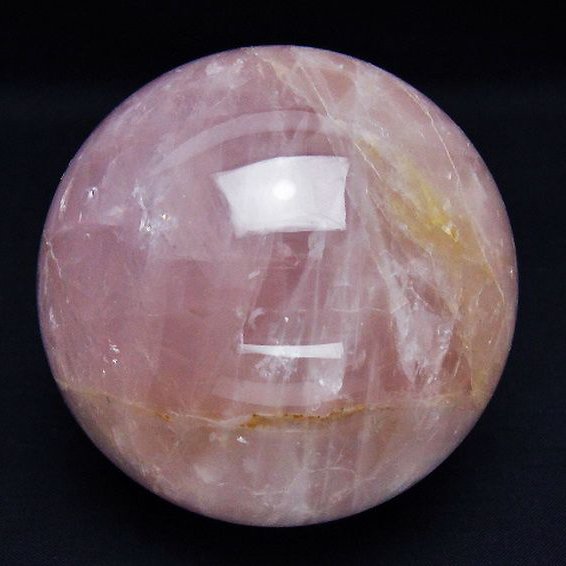 ローズクォーツ 丸玉 86mm [T456-15029]