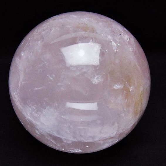 ローズ様48点 1.6Kg ローズクォーツ 丸玉 110mm [t456-15128]