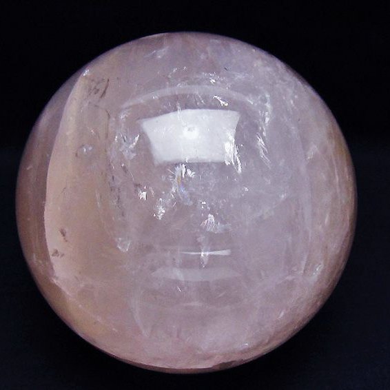 1.9Kg ローズクォーツ 丸玉 115mm [T456-15150]