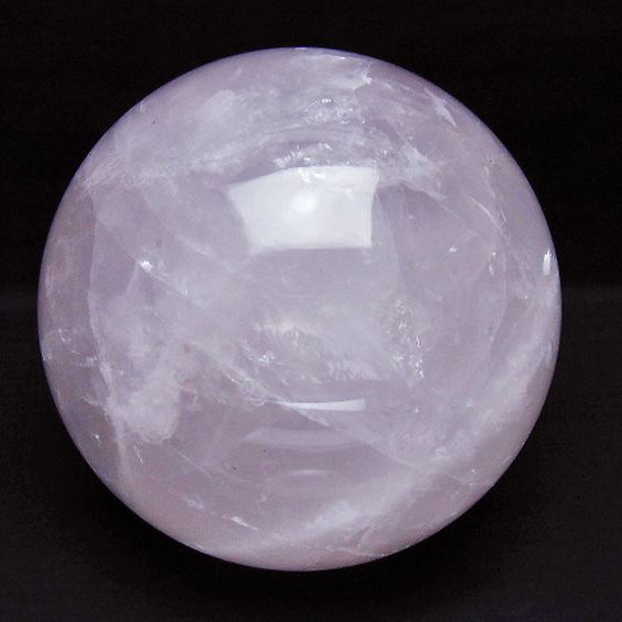 3.4Kg ローズクォーツ 丸玉 140mm [T456-15290]