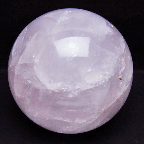 5.1Kg ローズクォーツ 丸玉 160mm [t456-15296]