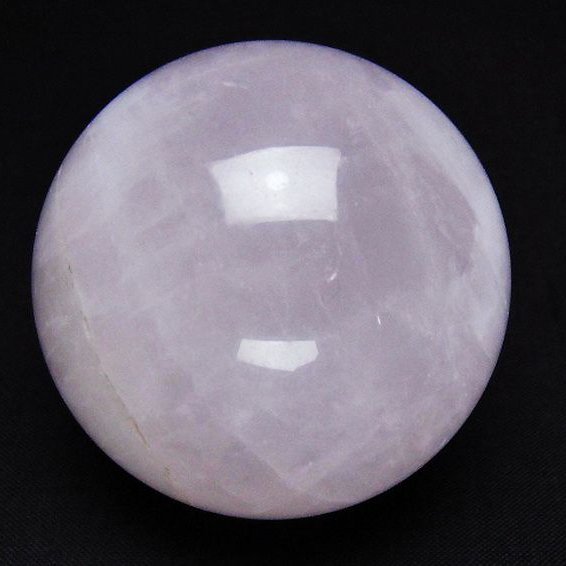 ローズクォーツ 丸玉 55mm [t456-15330]