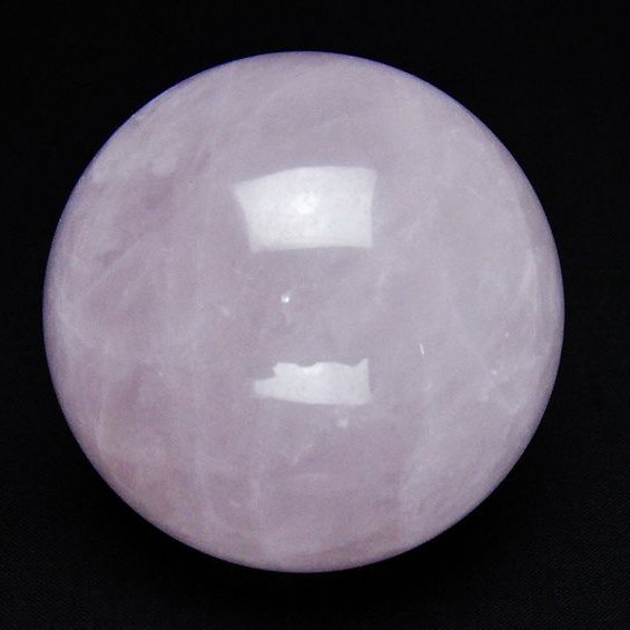 ローズクォーツ 丸玉 68mm [t456-15351]