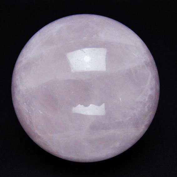 ローズクォーツ 丸玉 69mm [t456-15355]