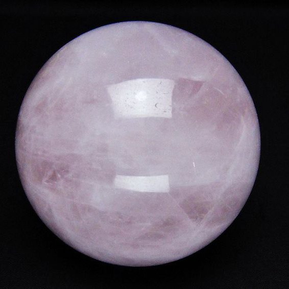ローズクォーツ 丸玉 79mm [t456-15375]