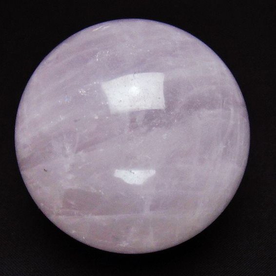 ローズクォーツ 丸玉 58mm [t456-15431]