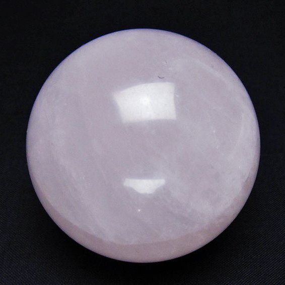 ローズクォーツ 丸玉 57mm [t456-15433]