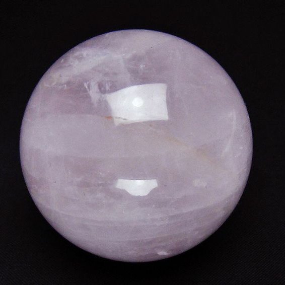 ローズクォーツ 丸玉 52mm [t456-15437]