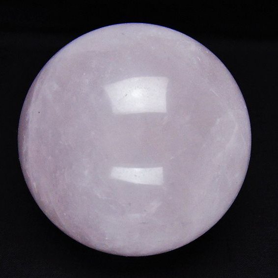 ローズクォーツ 丸玉 81mm [t456-15442]