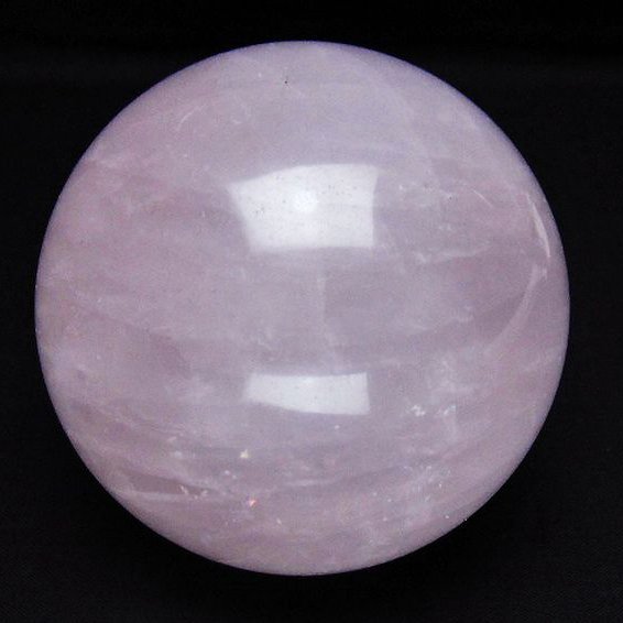ローズクォーツ 丸玉 82mm [t456-15444]