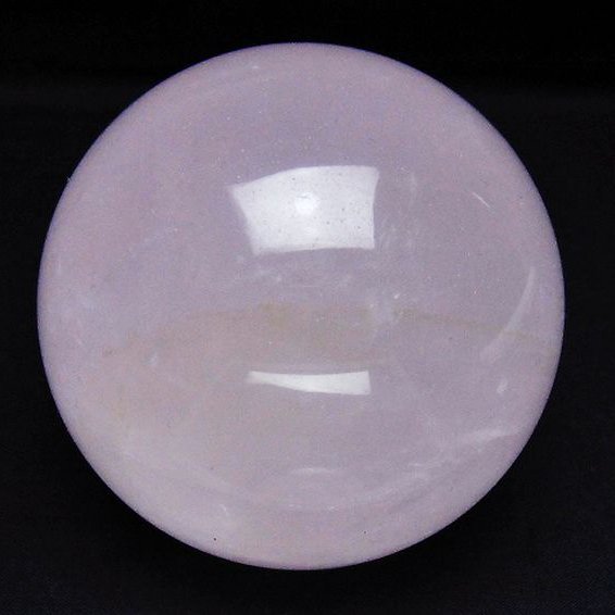 ローズクォーツ 丸玉 88mm [t456-15448]