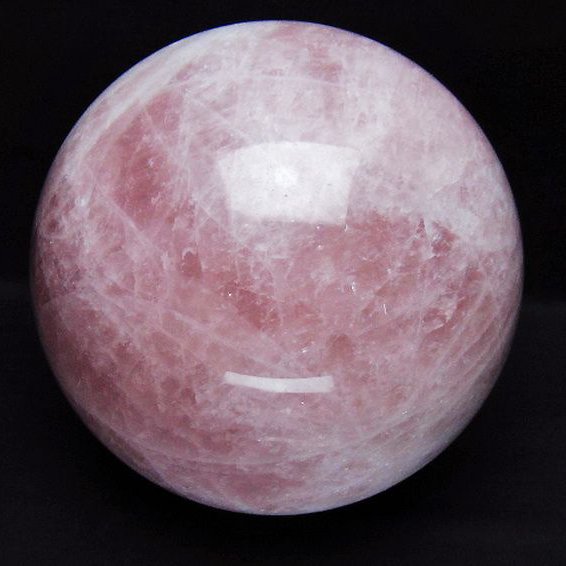 5.2Kg ローズクォーツ 丸玉 157mm [t456-15540]