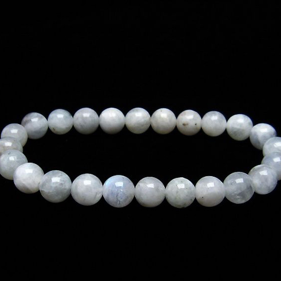 ムーンストーン ブレスレット 8mm [T459-10409]