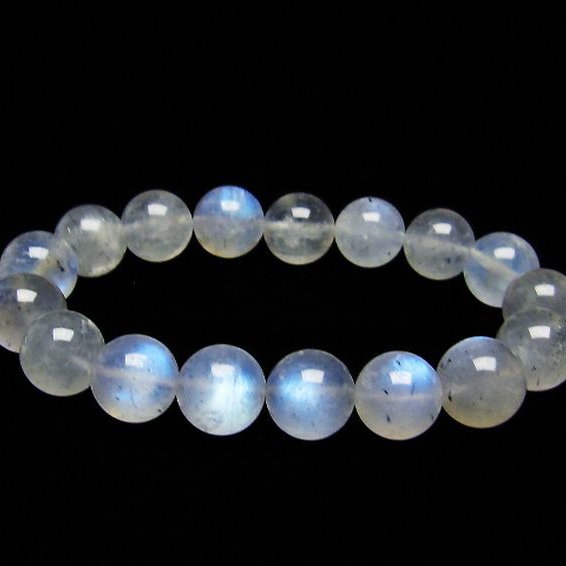 ムーンストーン ブレスレット 12mm [T459-10561]