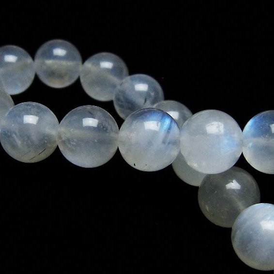 ムーンストーン ブレスレット 9mm [t459-11214]