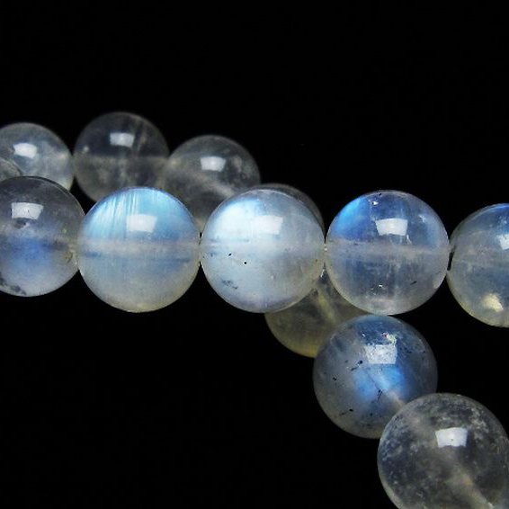 ムーンストーン ブレスレット 12mm [T459-11272]