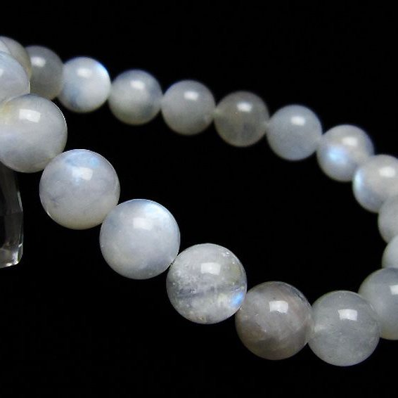 ムーンストーンブレスレット10mm