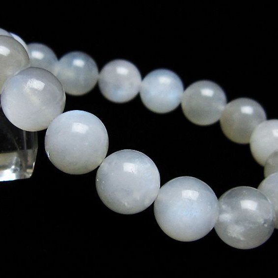 ムーンストーン ブレスレット 12mm [T459-11512]