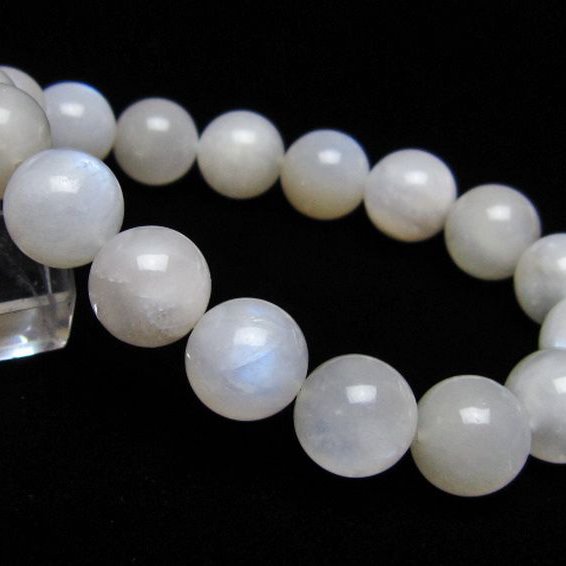 ムーンストーン ブレスレット 12mm [t459-11677]