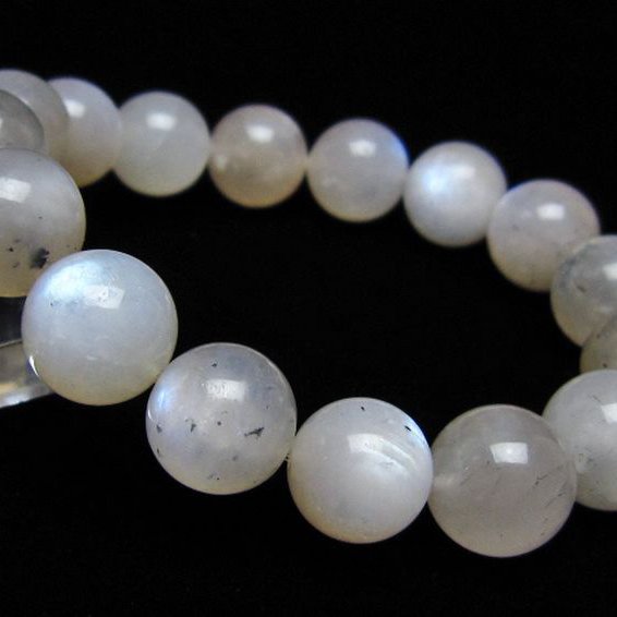 ムーンストーン ブレスレット 13mm [t459-11684]